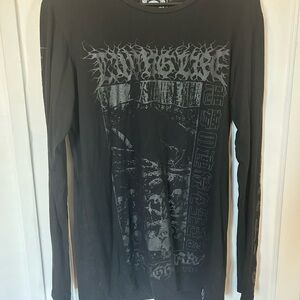 Killstar Black Long Sleeve Graphic Tee